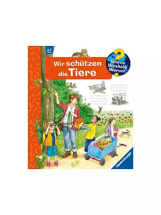 RAVENSBURGER | Buch - Wieso Weshalb Warum -   Wir schützen die Tiere | 